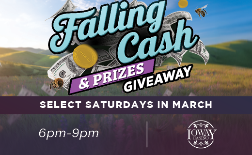 8 - In-House Digitals - Falling Cash and Prizes Giveaway - IOWAY - 520 x 320